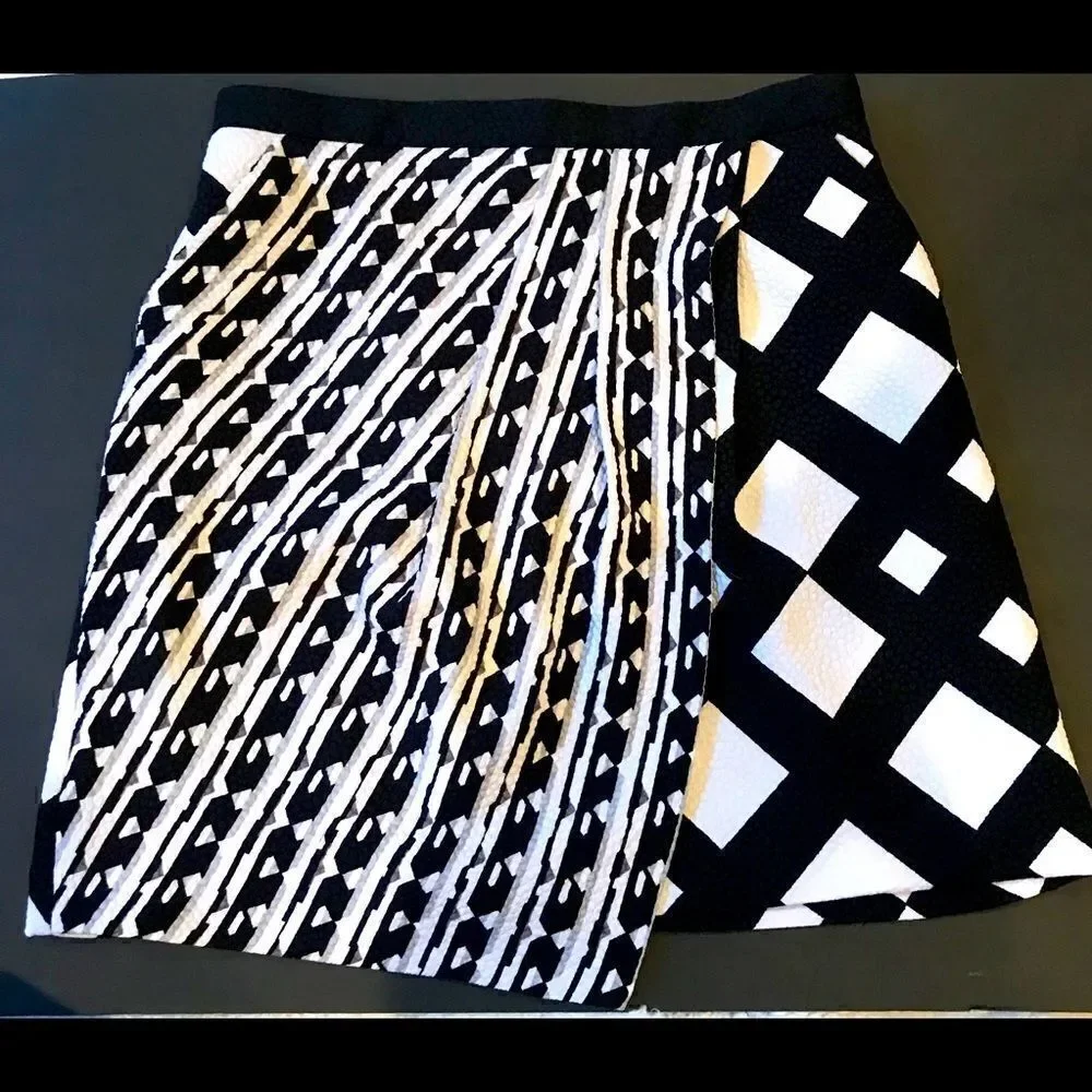 Peter Pilotto for Target geometric patterned skirt Sz 6